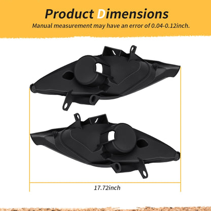 2 x Left & Right Headlight Bucket Housing Covers for Yamaha Raptor 660 (01–05)