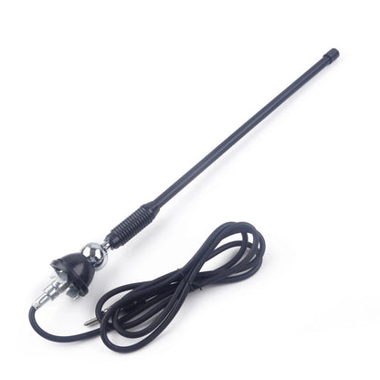 16" Universal Plastic Roof Mount Swivel Base Antenna for Car Radio (All Years)