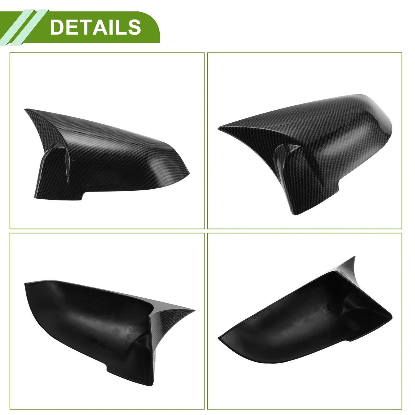Mirror Cover Cap for BMW 5 Series F10/F11/F18 Facelift (2014-2018)