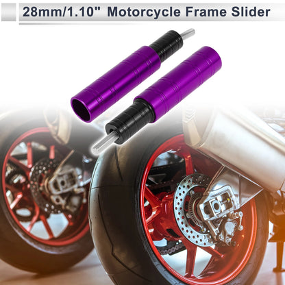 Frame Bolt / 10.5mm / Aluminum Alloy Motorcycle Slider for Universal Bikes