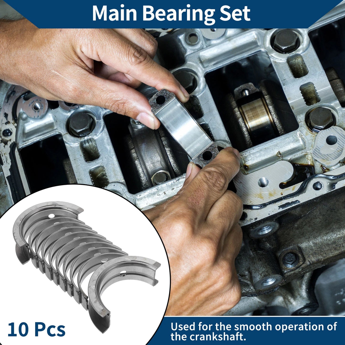 Main Bearing Set for Chevrolet Astra (1996-2001)
