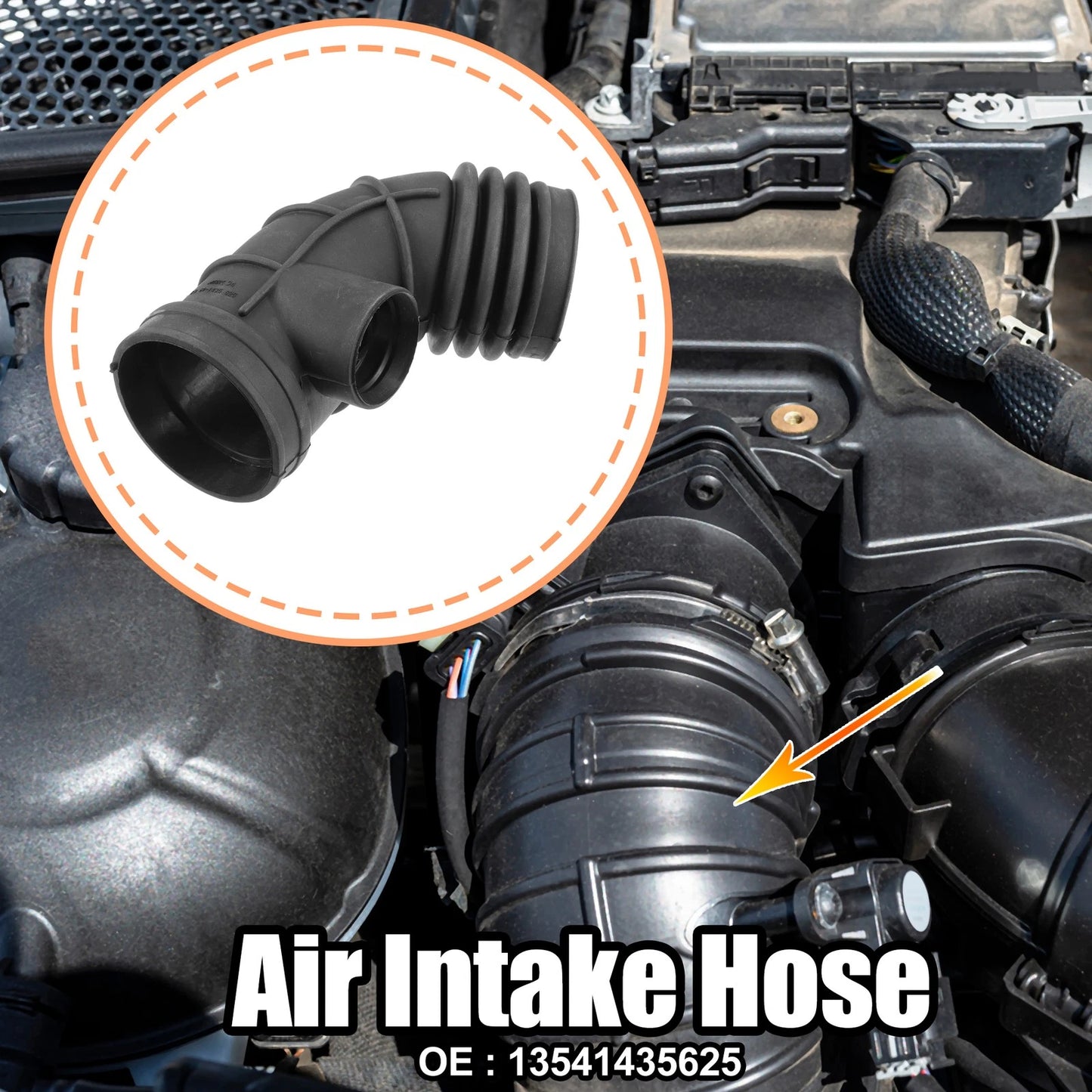Engine Air Intake Hose for BMW 525i E36 Series (2001-2003)