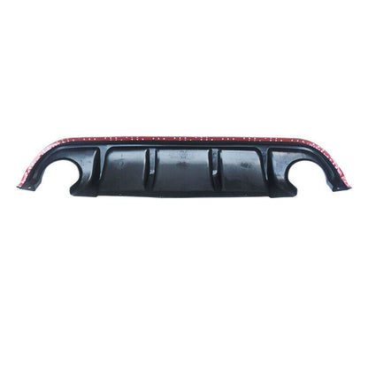 Rear Lower Bumper Diffuser Lip for Infiniti Q50 (2014-2017) Glossy Black