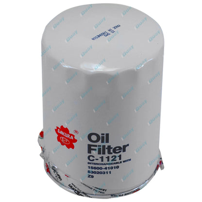6 x Spin-On Oil Filters for C1121 (Alternate Cross Reference Ryco Z9)