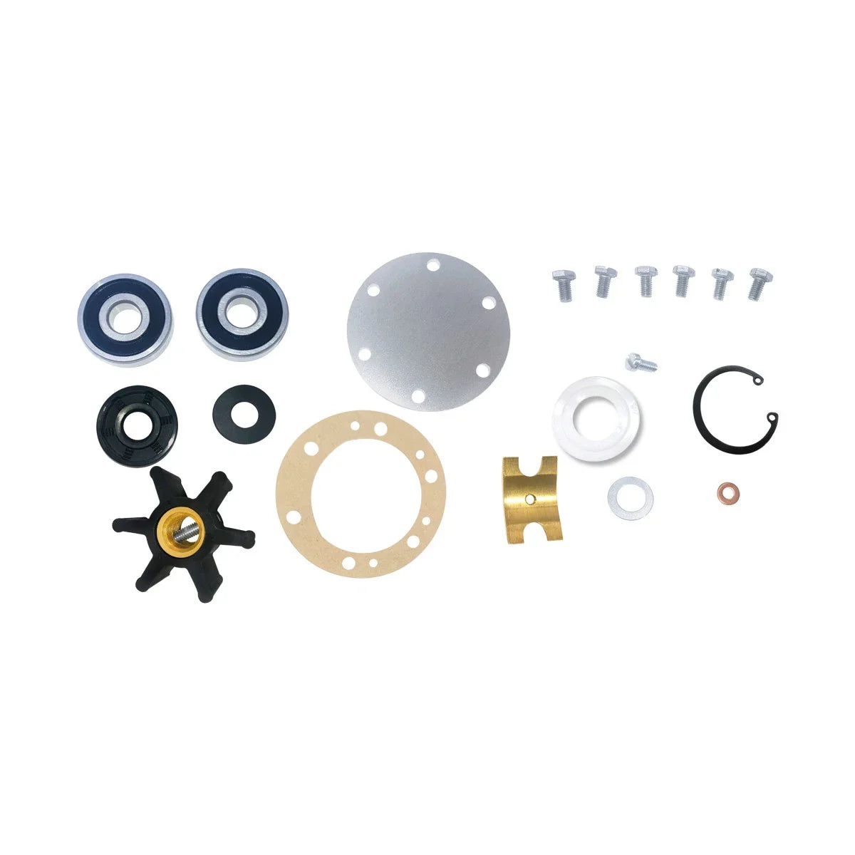 Sea Water Pump Major Rebuild Kit for Yanmar 2QM15 Marine