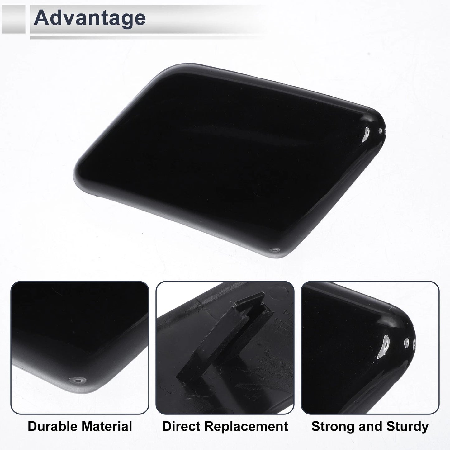 Bumper Headlight Washer Nozzle Cover for Volvo C30 (2007-2013)