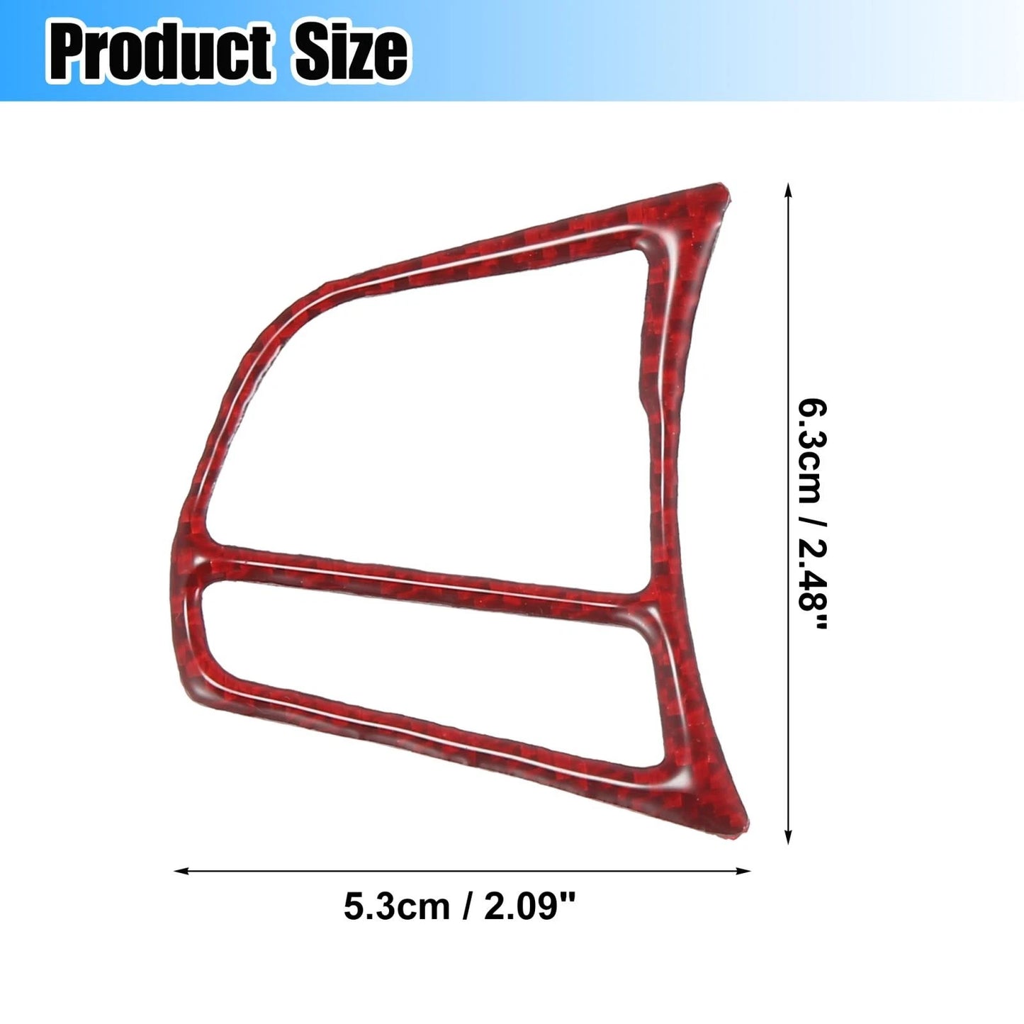 Steering Wheel Cover Trim Sticker for BMW 3 Series GT F30 (2014-2019)