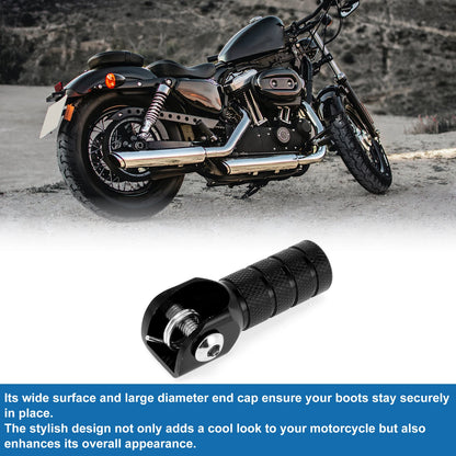 Black Motorcycle Shifter Footrests Pegs for Suzuki RMZ