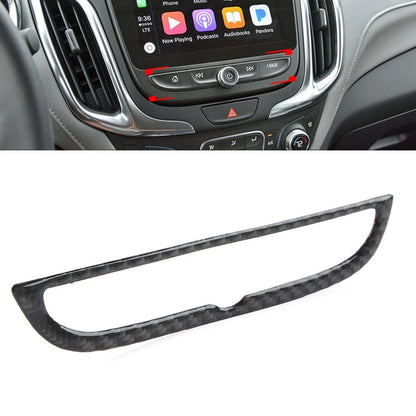 Carbon Black Middle Console Navigation Trim for Chevrolet Equinox (2018-2021)