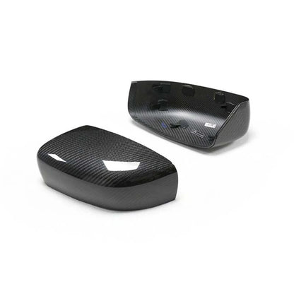 Dry Carbon Fiber Side Mirror Cover Caps Replace for Maserati Ghibli 2014-2016