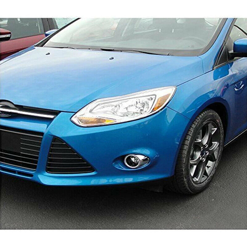 Front Bumper Fog Light Cover Bezels for Ford Focus 2012-2014 (Left)