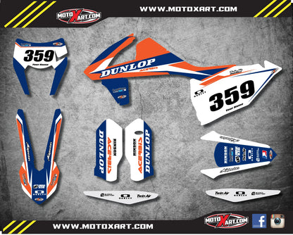 Full Sticker Kit for KTM EXC XC XCF 2017-2017