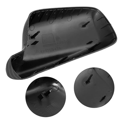 Carbon Fiber Mirror Cover Cap for BMW E66 E46 745i 750i (2002-2008)