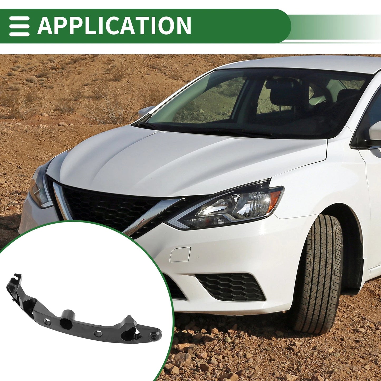 Right Front Bumper Retainer Bracket for Nissan Juke (2010-2014)