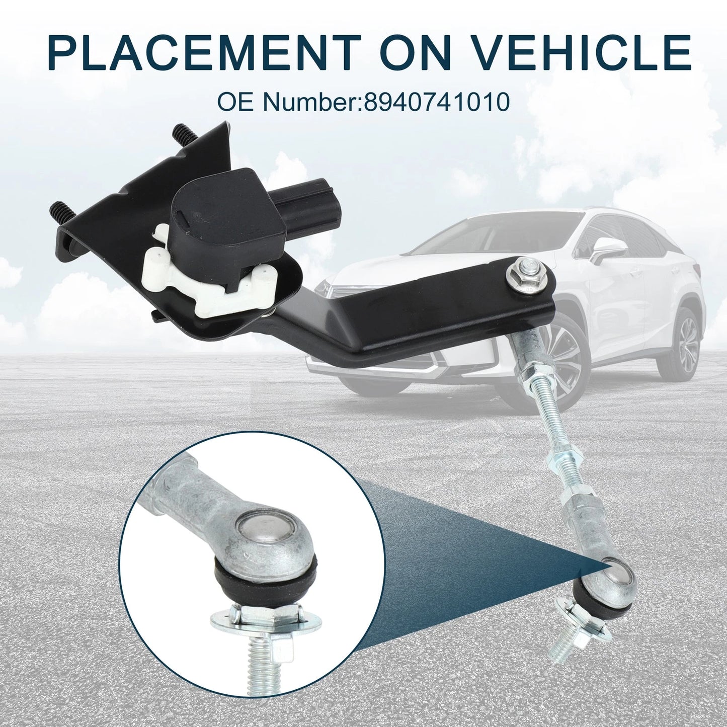 Air Suspension Ride Height Level Sensor for Toyota Avalon (2013-2018)