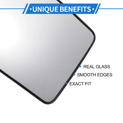 Right Passenger Side Lower Mirror Glass Replacement for Ford