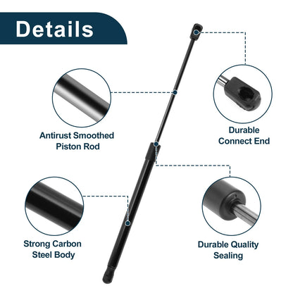 Front Hood Bonnet Lift Supports Struts for Dodge Ram (2002 - 2010)