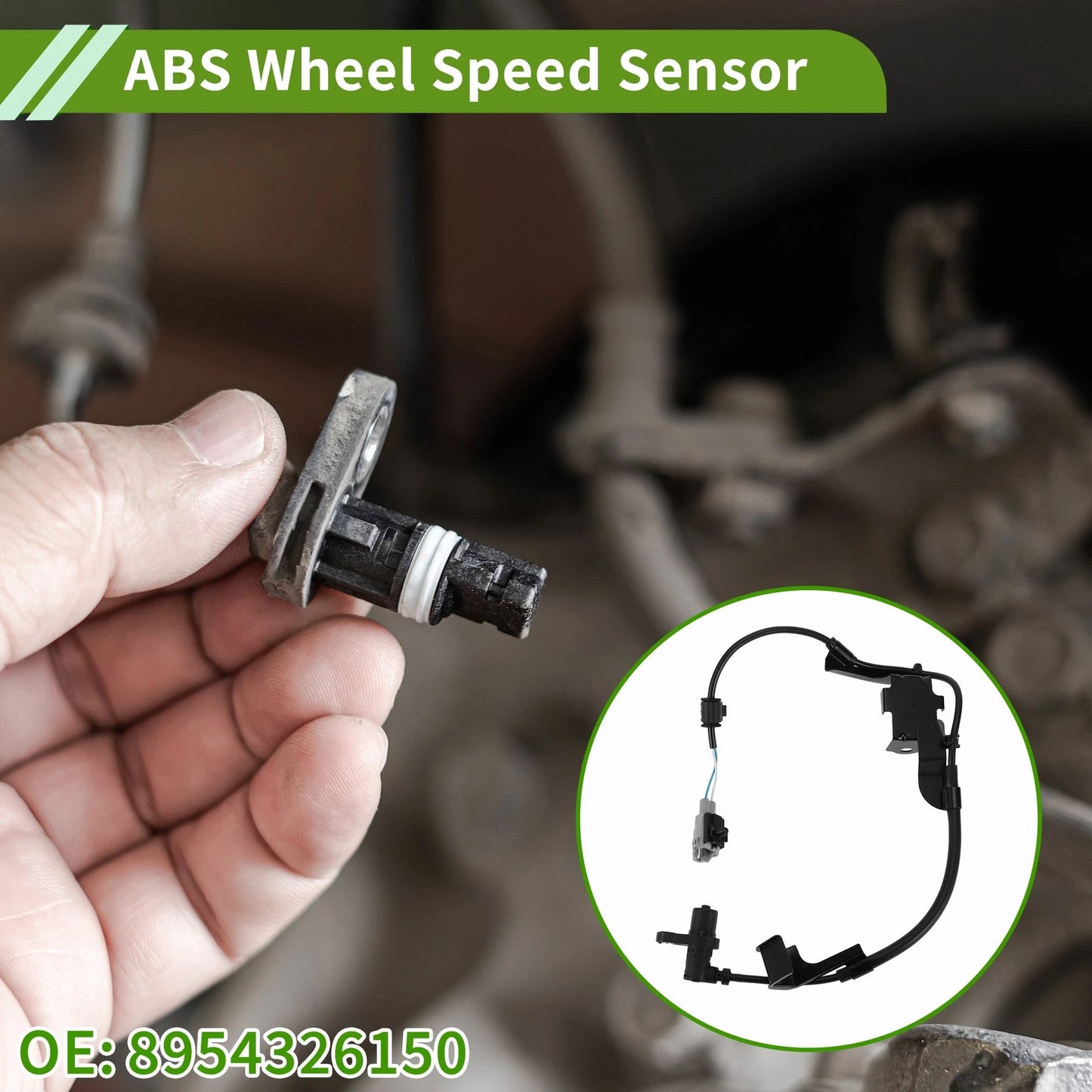 ABS Wheel Speed Sensor for Toyota Hiace (2005-2019) - 1 x Front Left