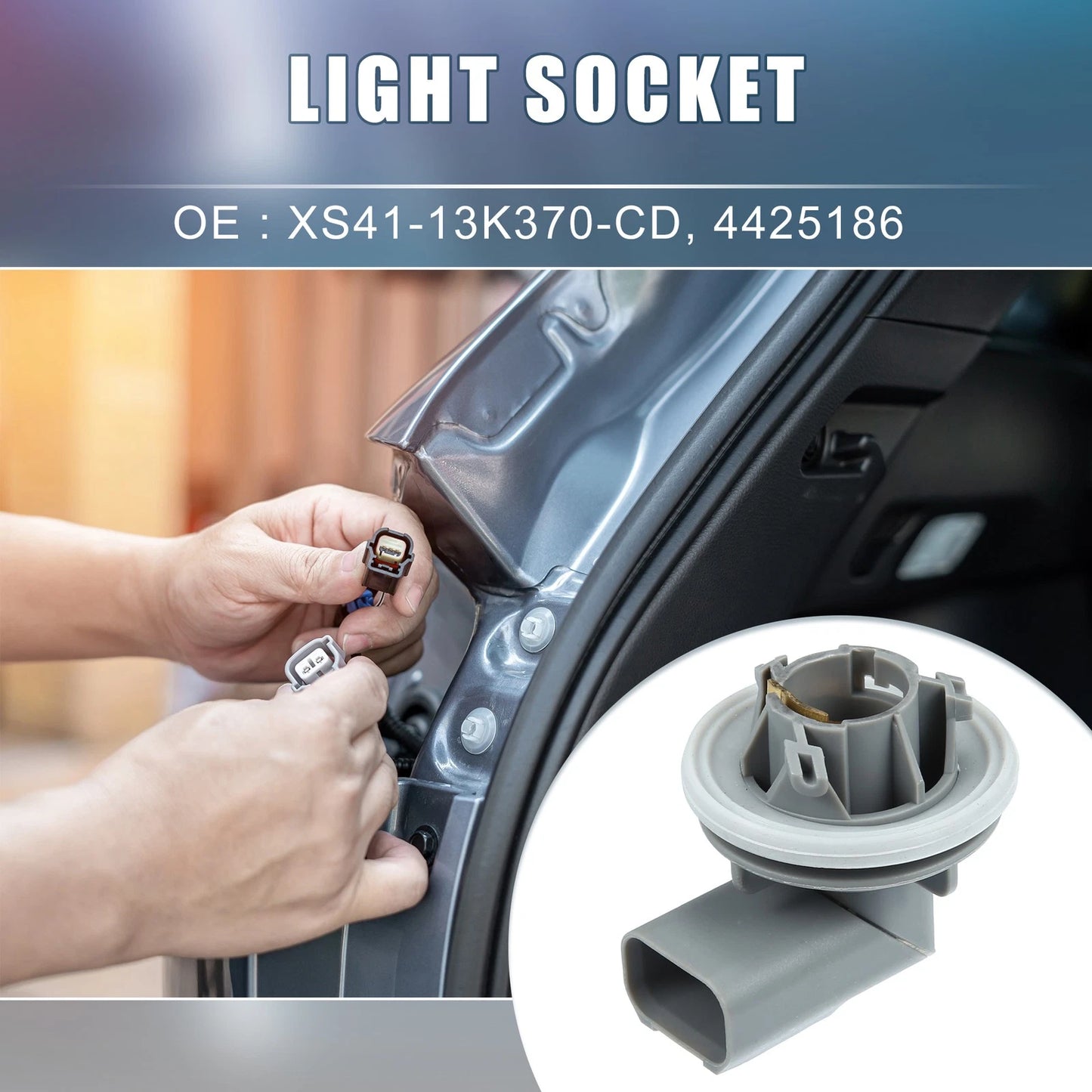 Brake Stop Light Bulb Socket for Ford Focus MK2 (2006-2011)