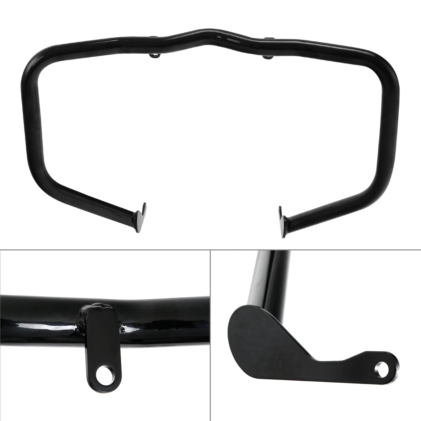 Glossy Black Engine Guard Crash Bar for Harley Sportster S (2021-2024)