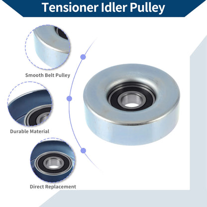 Drive Belt Idler Pulley for Honda Fit, Pontiac (2006-2008) - 1 Pc