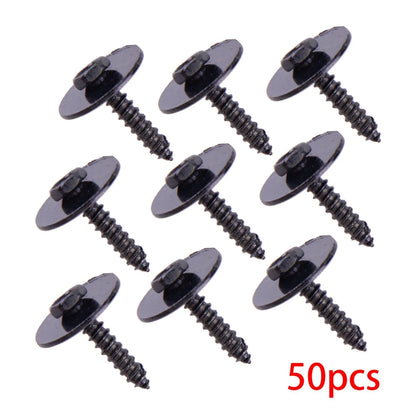 50 x Body Screw Fender Bumper Fixing Clips 7mm