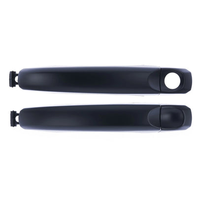 2 x Door Handle Outer Black Front Left+Right for Volkswagen Amarok (2010–2020)