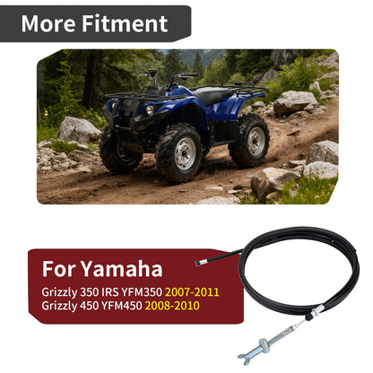 Rear Hand Park Brake Cable for Yamaha Grizzly 350/450 (2007-2014)