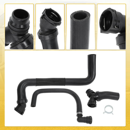 3 Pcs Upper Lower Radiator Coolant Hose Assembly for Ford F150 5.0L (2011-2020)