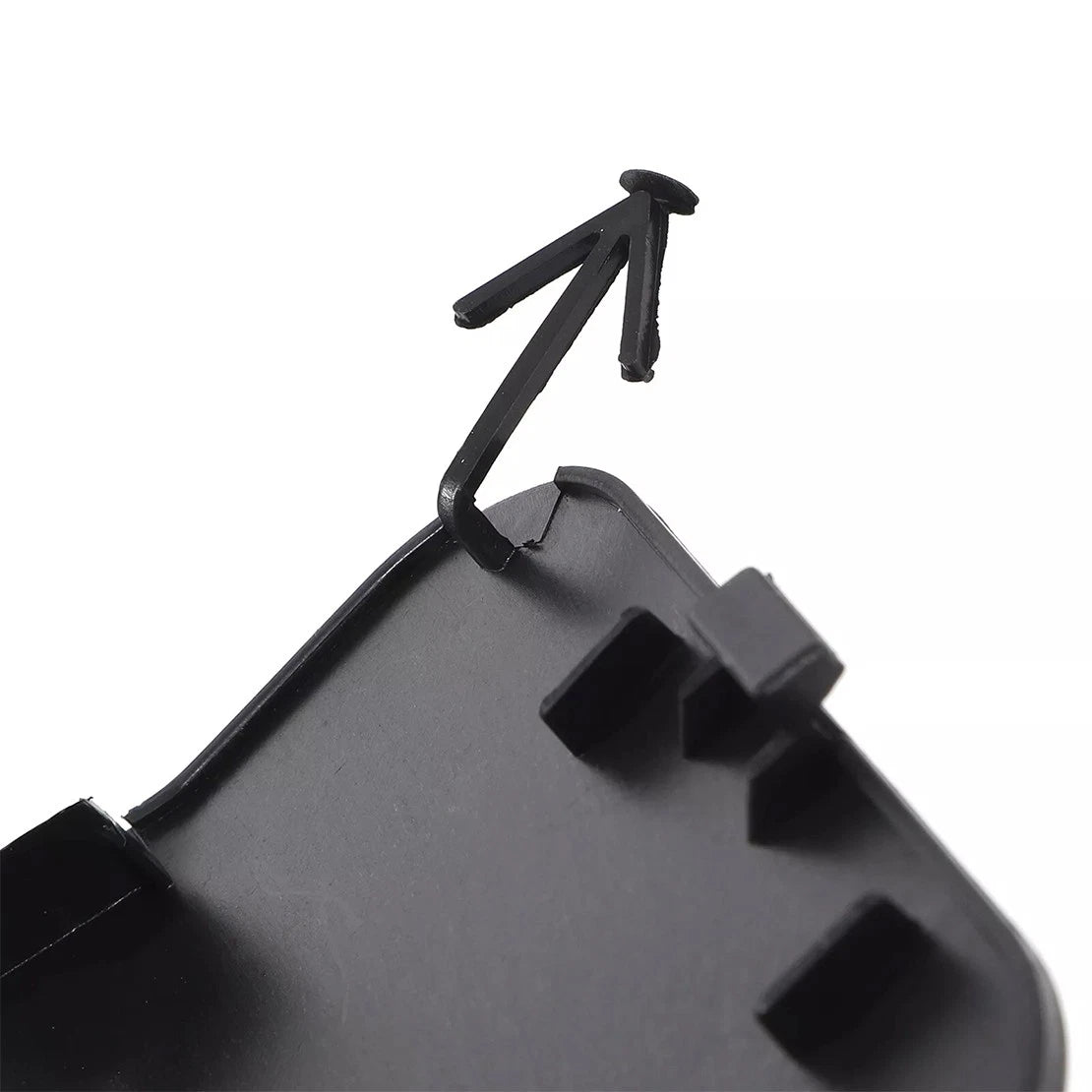 Black Front Tow Hook Cap Cover for Nissan Pathfinder (2013-2016)
