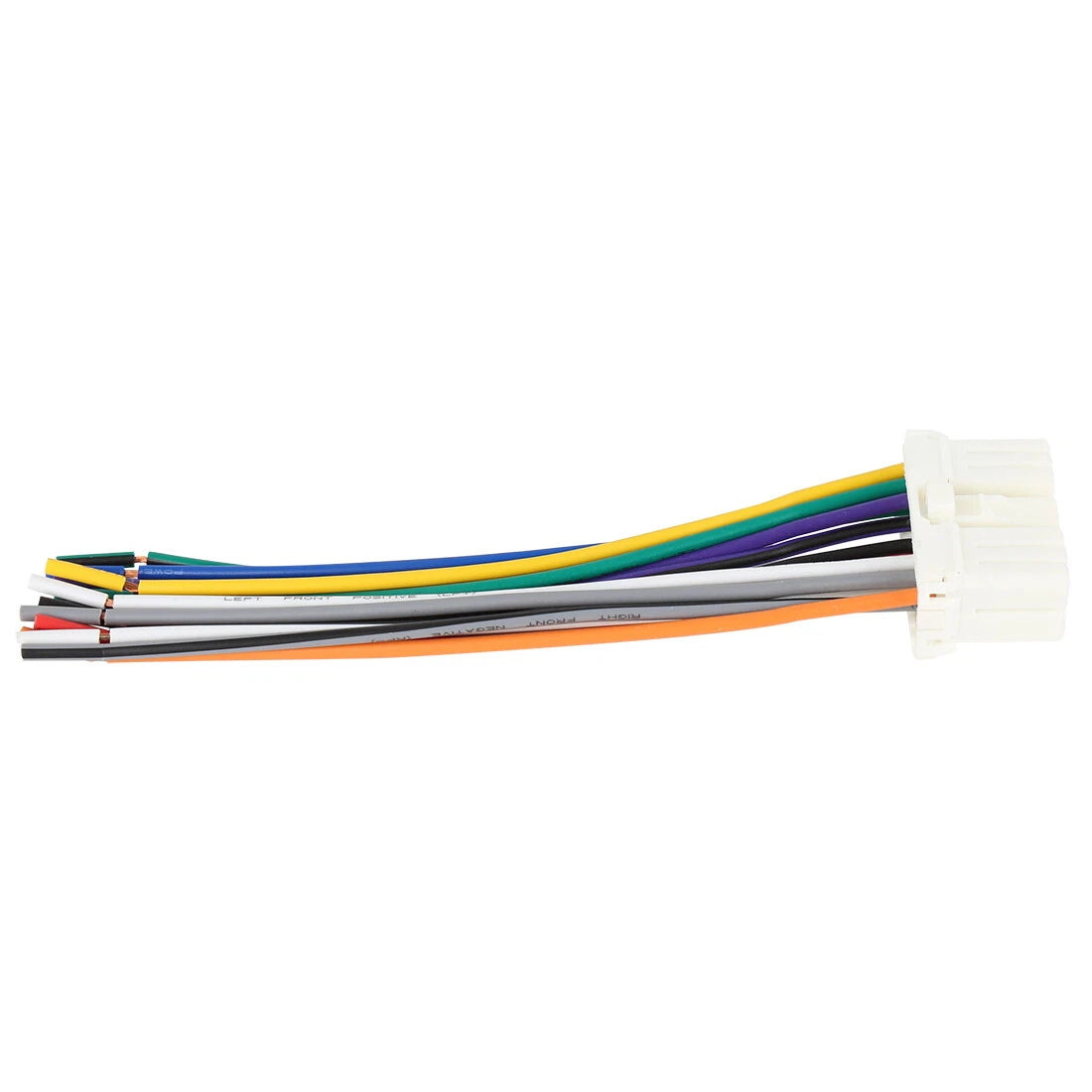 12V 14 Pin Auto Female DVD Radio Wire Harness Adapter for Subaru