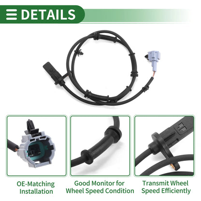 ABS Wheel Speed Sensor for Nissan Frontier (2002-2004)