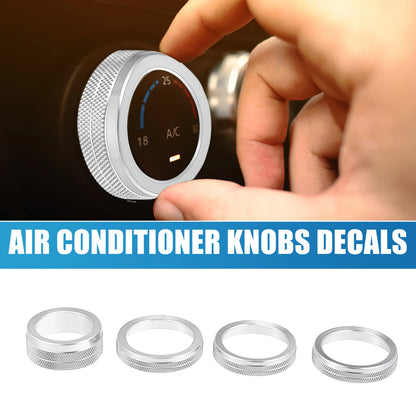 Air Conditioner Headlight Switch Knob for Jeep Wrangler (Set of 4)