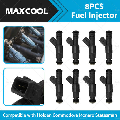 8 x Fuel Injectors for Holden Commodore 5.7L V8 Gen-3 LS1 (VT-VZ)