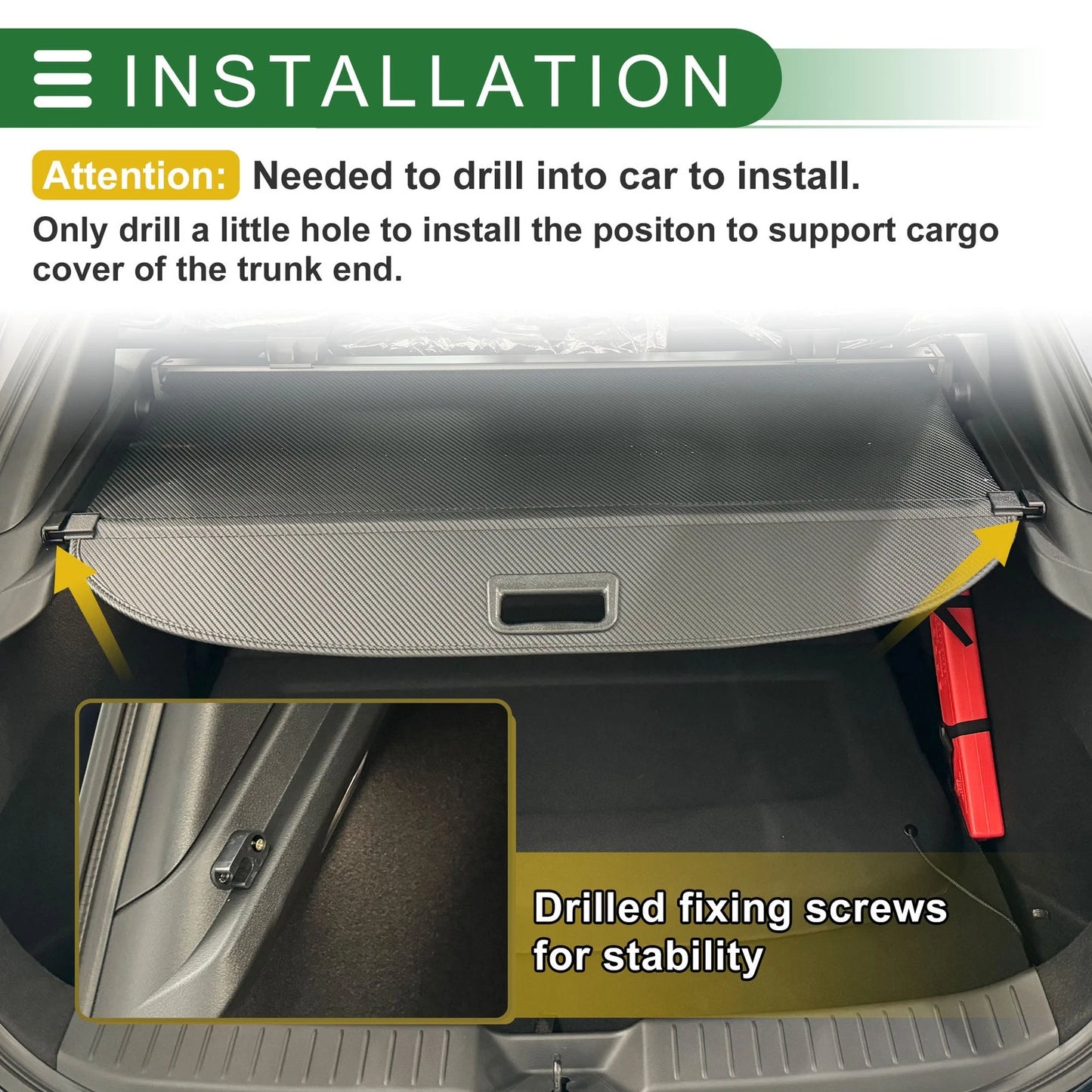 Trunk Retractable Cargo Cover for BMW X2 F39 (2018-2023)