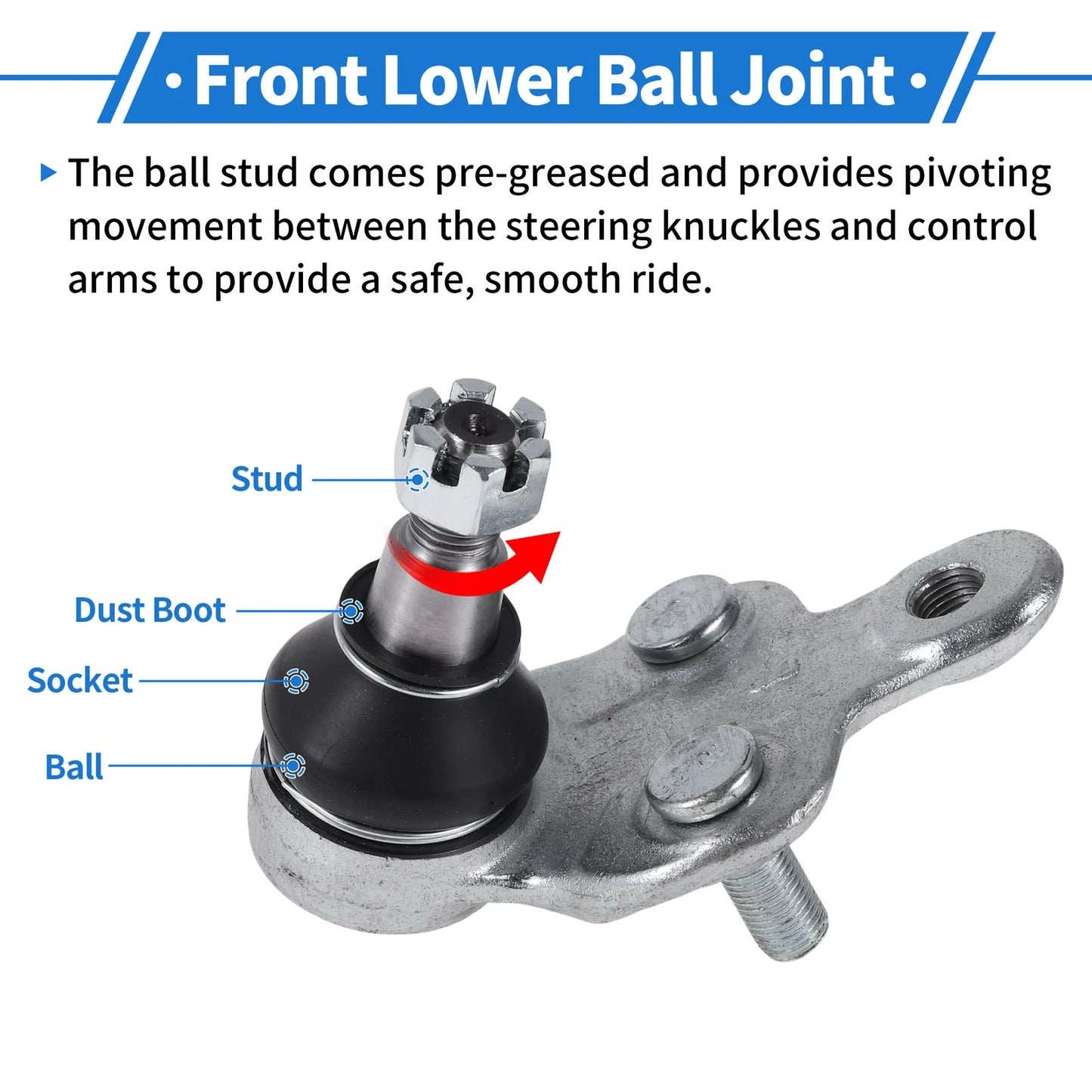 Front Lower Ball Joints  for Toyota Camry (2001-2006)