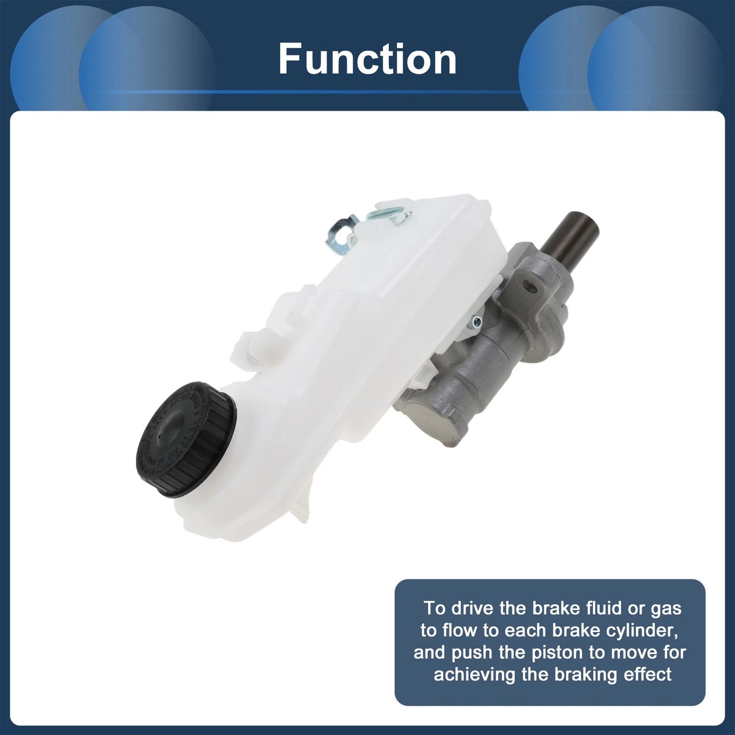 Brake Master Cylinder with Reservoir for Toyota Auris (2006)