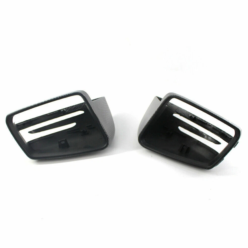 Carbon Fiber Side Wing Mirror Covers for Mercedes W176 W204 C117 W212