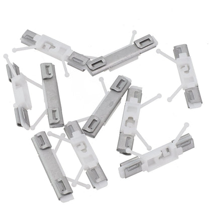 Pack Of 10 Premium Front Windshield Post Trim Clip Set for Volvo XC60 (2008–2016)