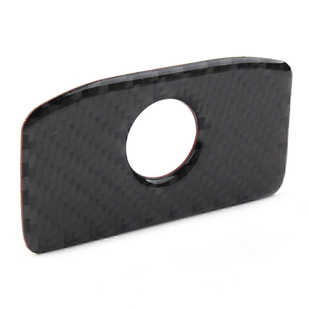 Carbon Fiber Storage Box Handle Cover Trim for Subaru Forester (2013-2018)