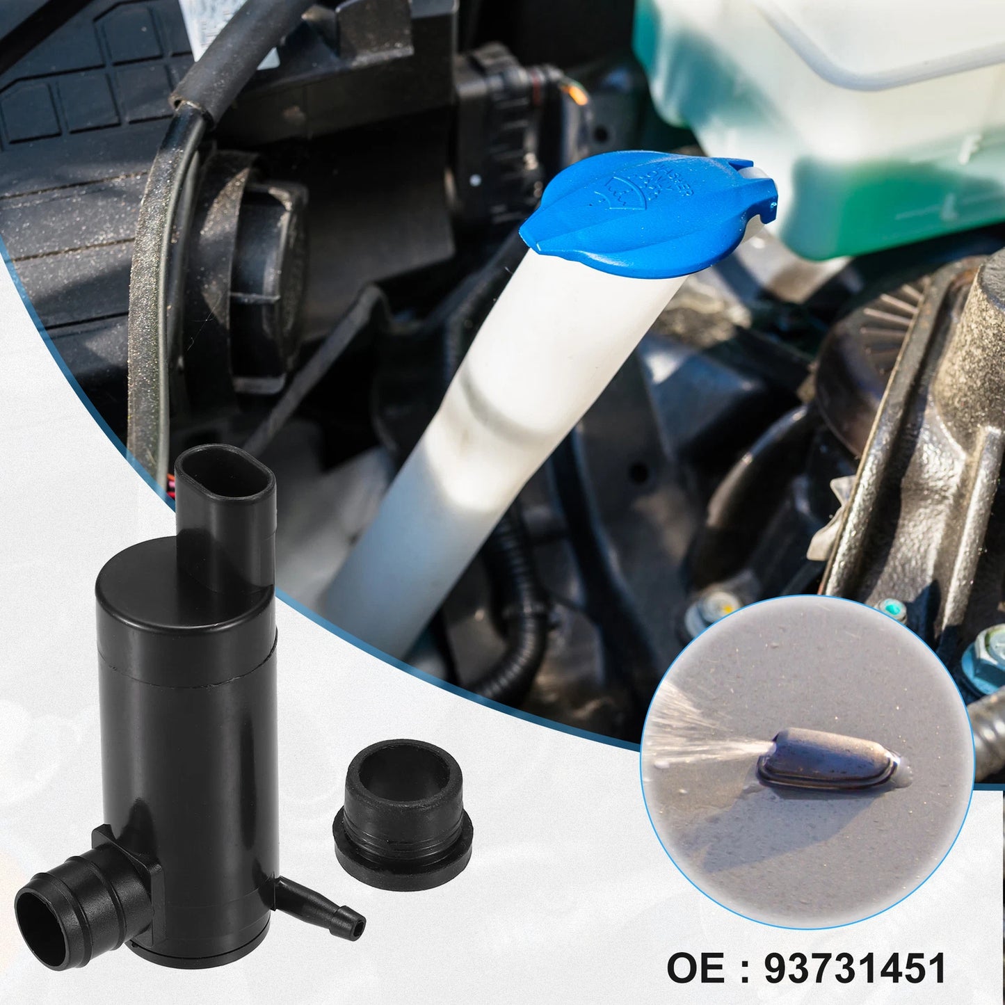 Windshield Washer Motor Pump for Chevrolet Captiva (2007-2011)