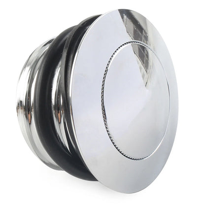 Left Hand Thread Fuel Tank Gas Cap Cover for Harley Motorcycle (1982-2017)