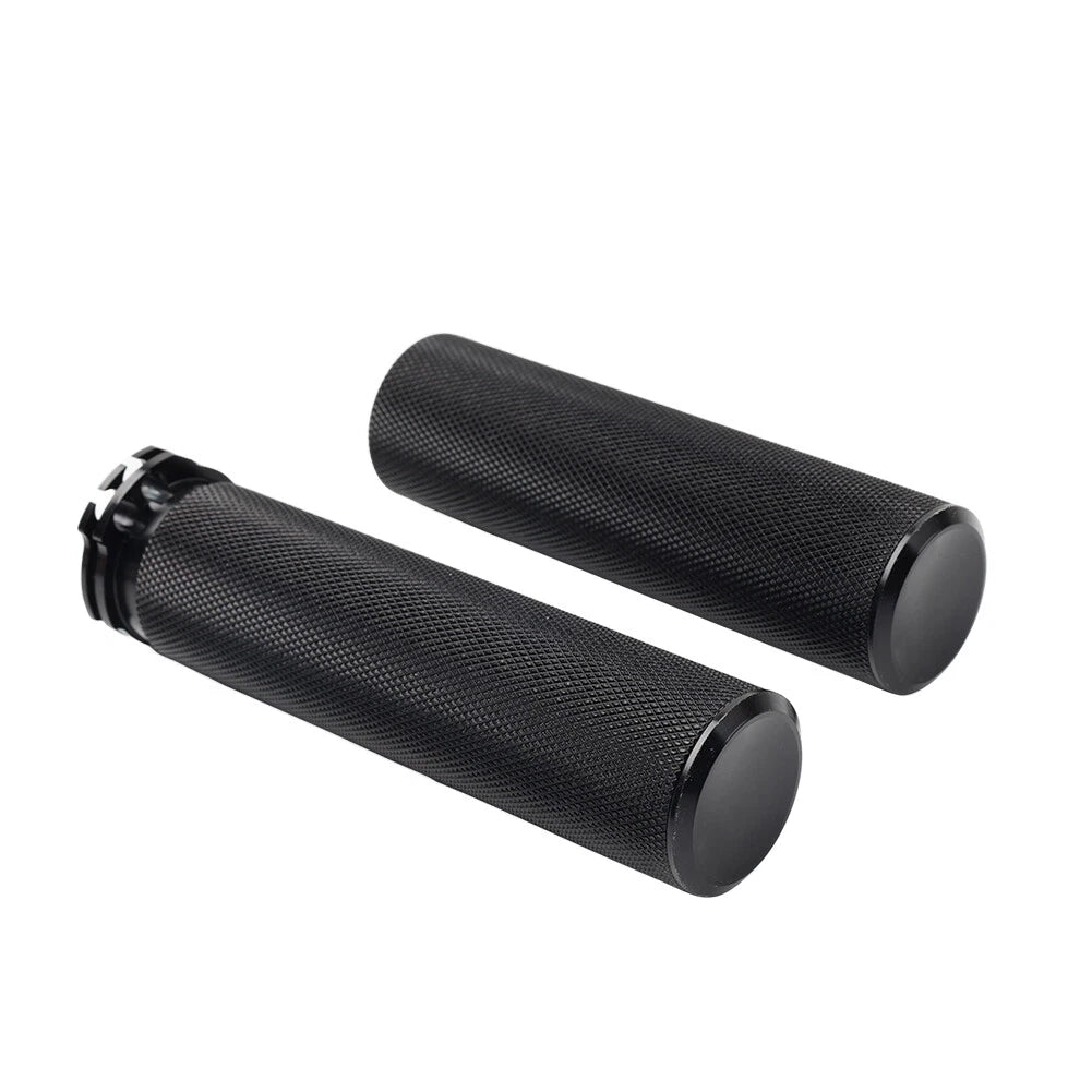 1" 25MM Motorcycle Handlebar Grips for Harley Dyna Sportster XL883 XL1200 (2004-2023)