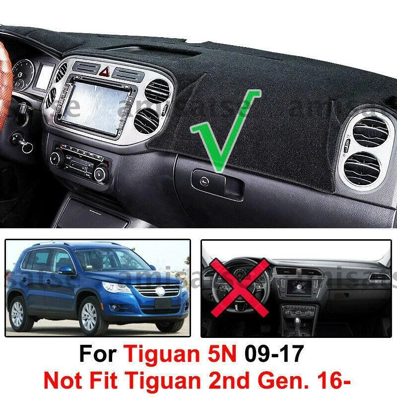 Dashboard Cover for Volkswagen Tiguan (2009-2015)