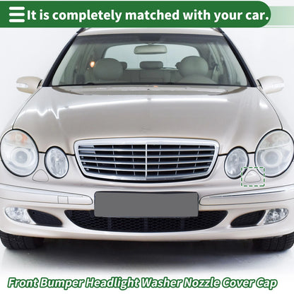 Bumper Headlight Washer Nozzle Cover for Mercedes-Benz E320 (1996-2002)