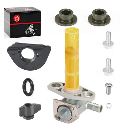 Fuel Valve Petcock Lever Fuel Mark Plate for Honda TRX450ER (2008–2014)
