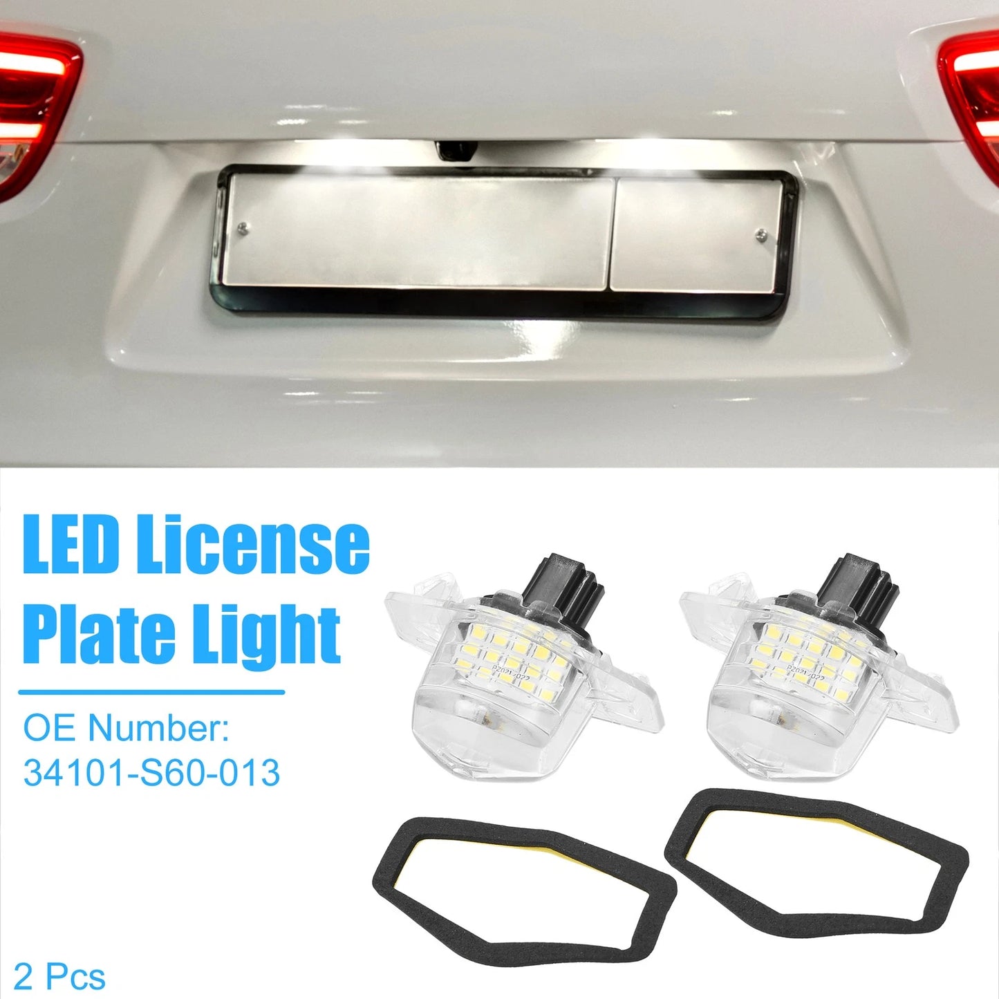 LED License Plate Lights for Honda CR-V (2007-2012)