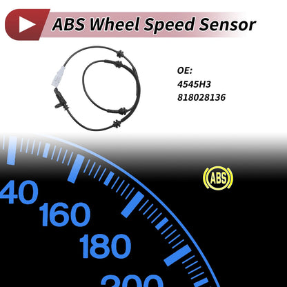 ABS Wheel Speed Sensor for PEUGEOT 607 (2000-2011)