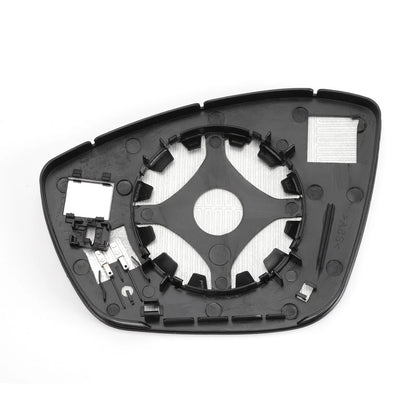 Right Side Heated White Mirror Glass for Peugeot 208, 308 (2013-2019)