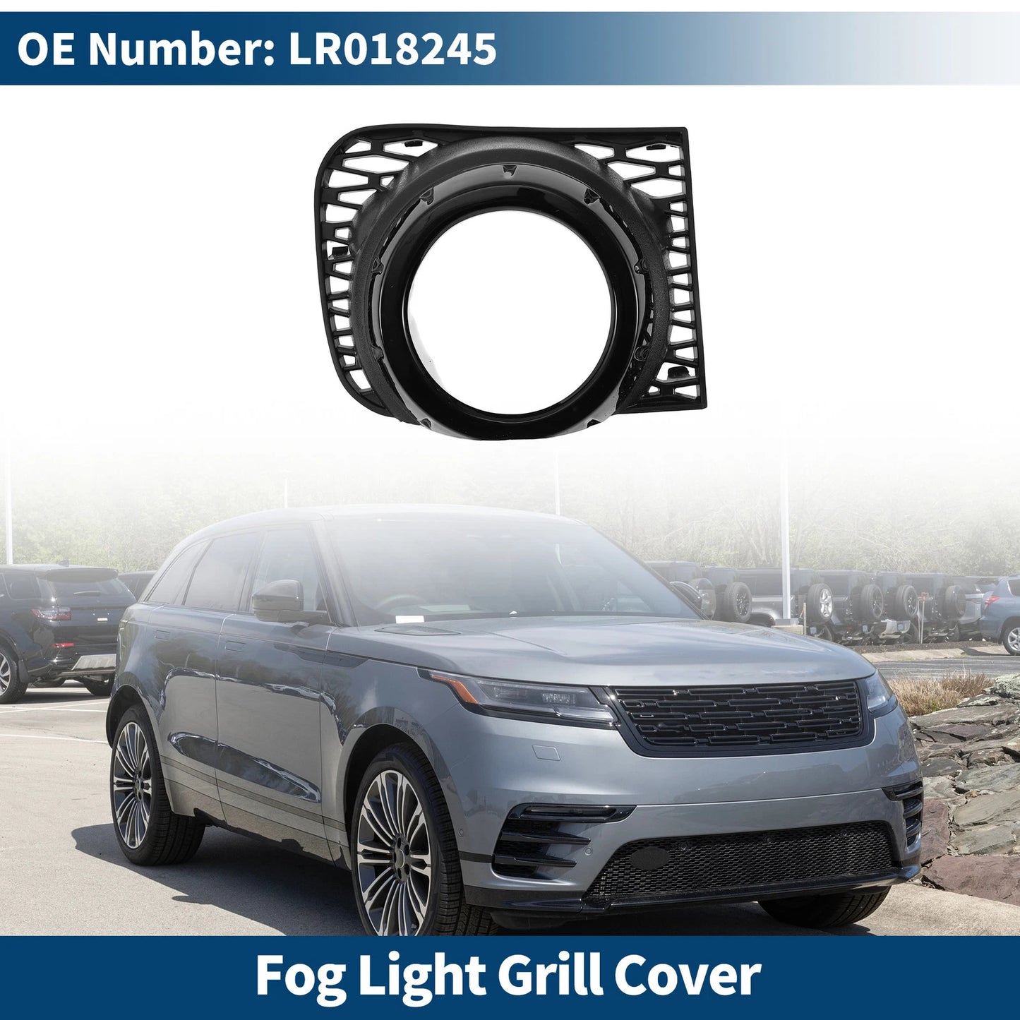 Front Left Fog Light Grill for Land Rover Vogue L322 (2010-2012)